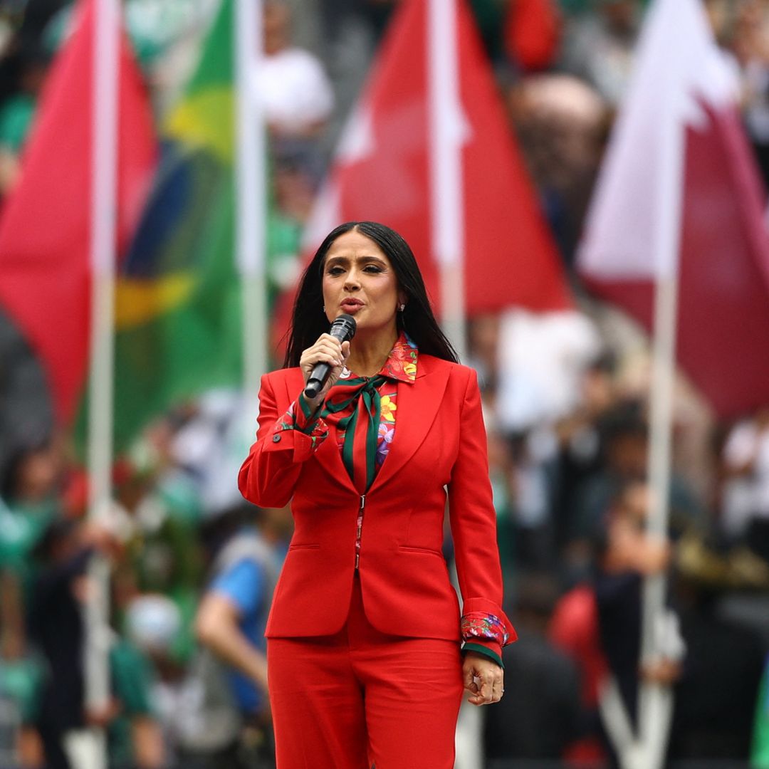Salma Hayek Conmueve al Mundo con Emotivo Discurso en la Inauguración del Mundial 2026